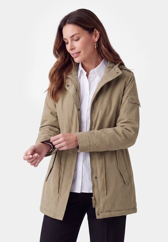 Usha - Chaqueta de entretiempo en marrón: frente
