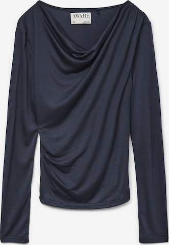 Chemisier 'VMSimantha' VERO MODA en bleu : devant