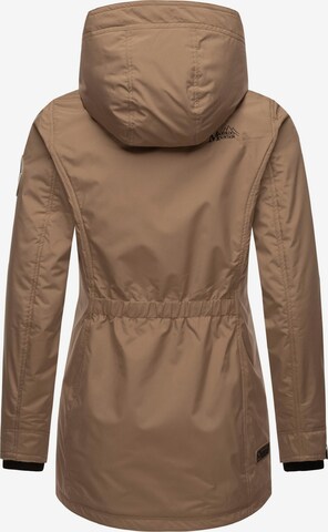 Veste fonctionnelle MARIKOO en marron