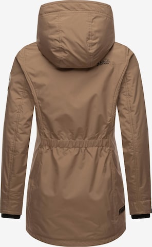 Veste fonctionnelle MARIKOO en marron