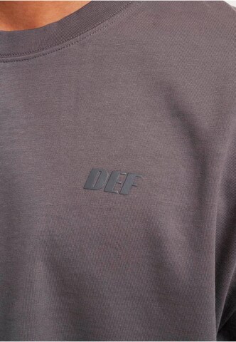T-Shirt 'Work' DEF en gris