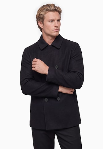 Manteau mi-saison 'Classic' DreiMaster Klassik en noir : devant