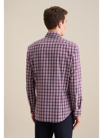 Coupe slim Chemise SEIDENSTICKER en violet