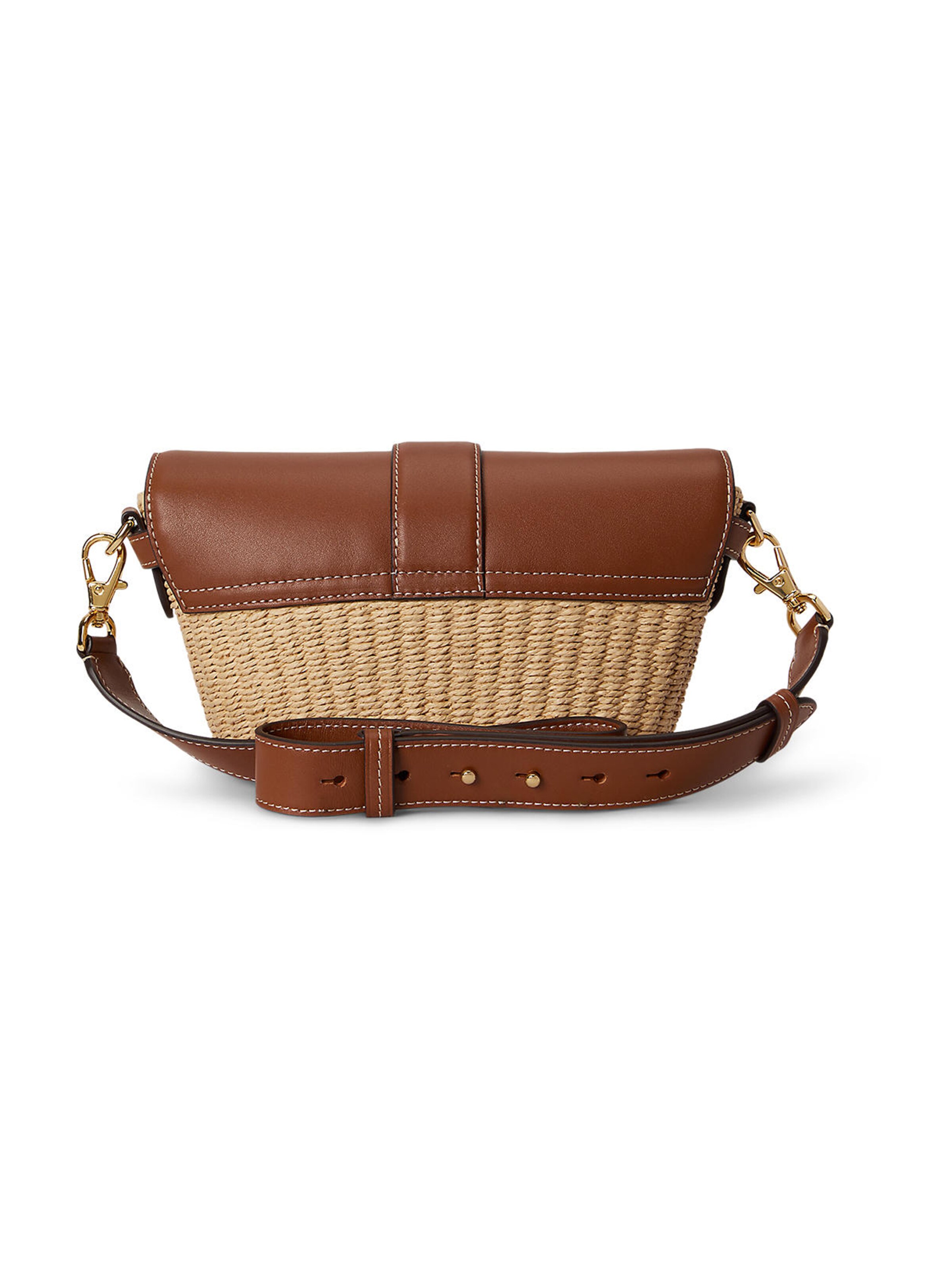 Lauren Ralph Lauren Чанта с презрамки в кафяво