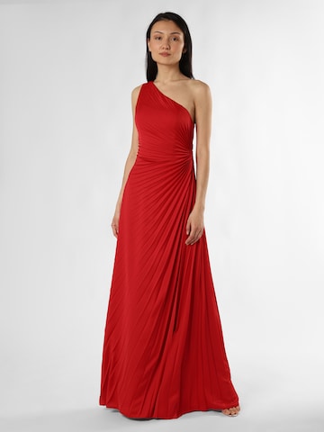 Marie Lund Evening Dress in Red: front