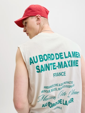 JACK & JONES Tričko 'JORCASSIS' - Biela