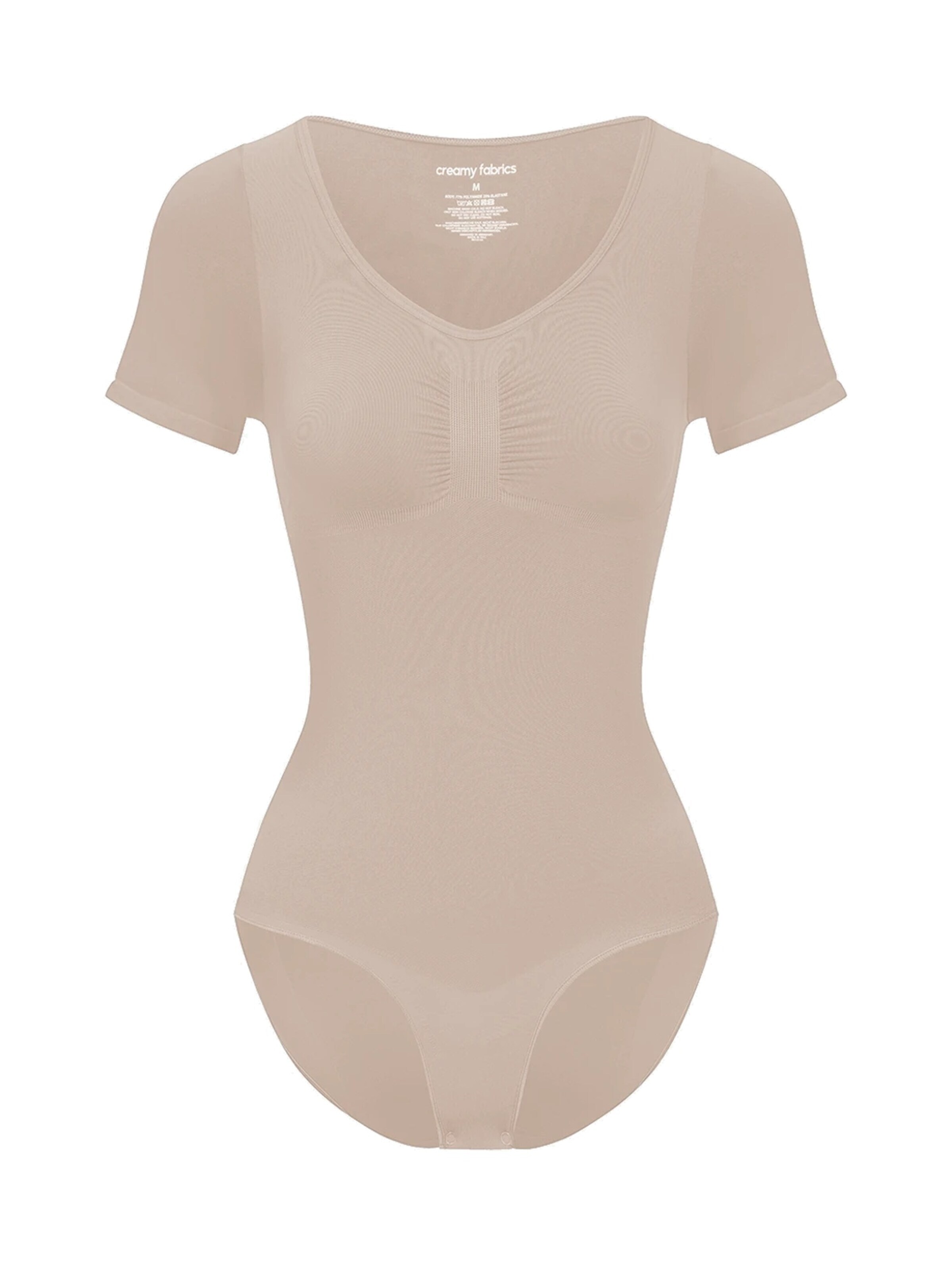 Body modelant 'T-Shirt Bodysuit Sculpting Shapewear mit Slip' cfab en beige : devant