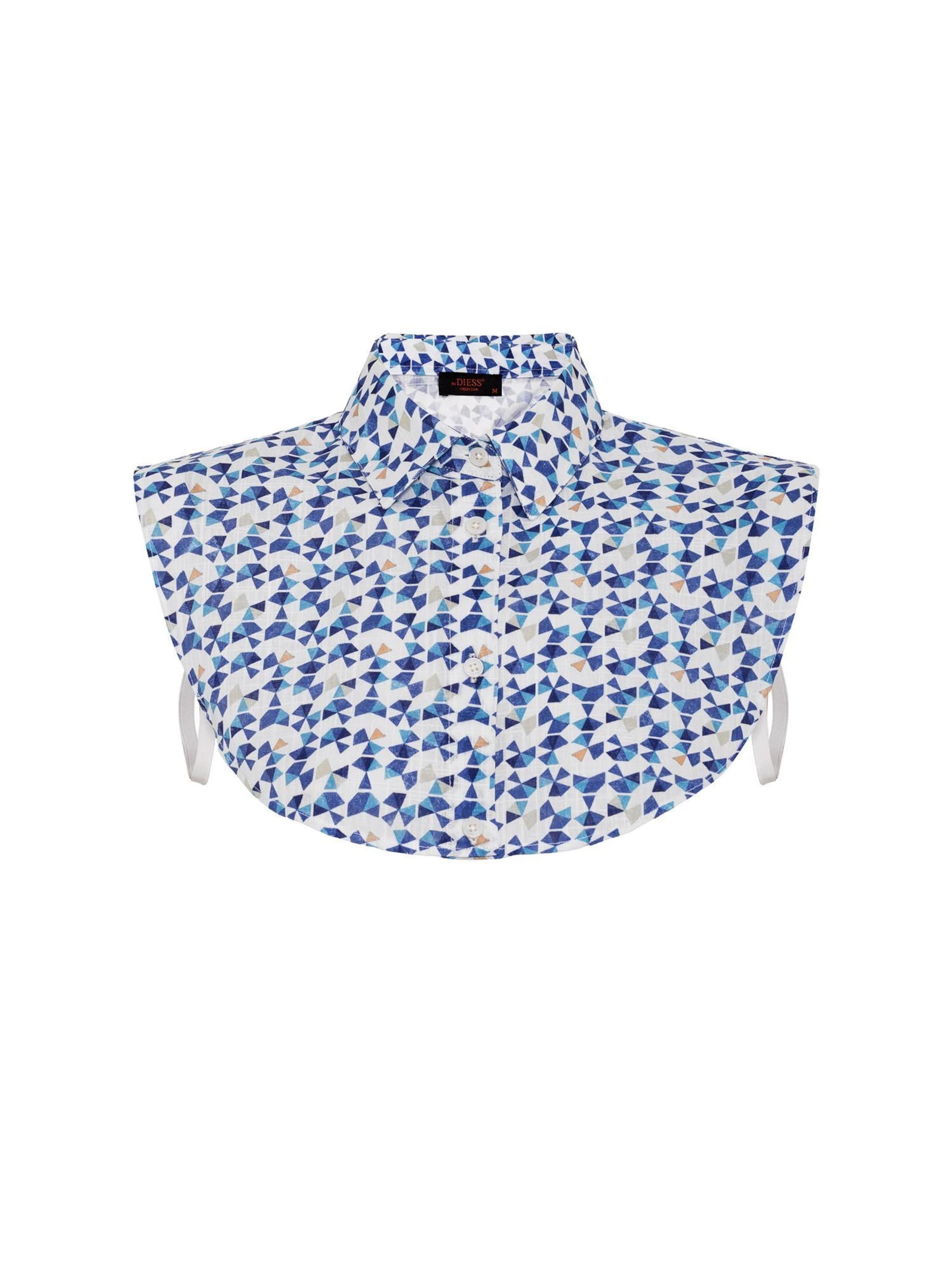 By Diess Collection Collar in Blue: front