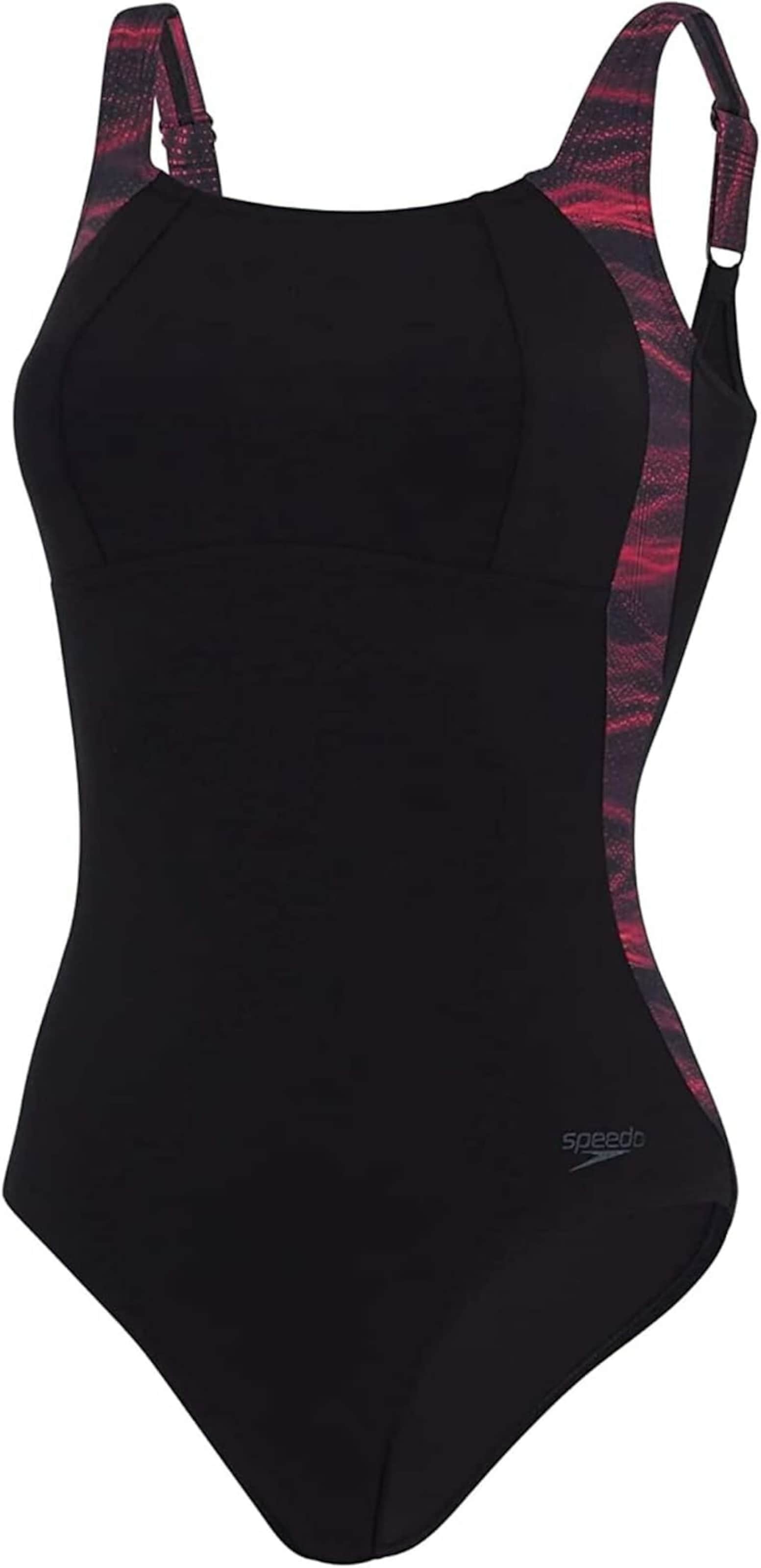 SPEEDO Swimsuit in Black: front