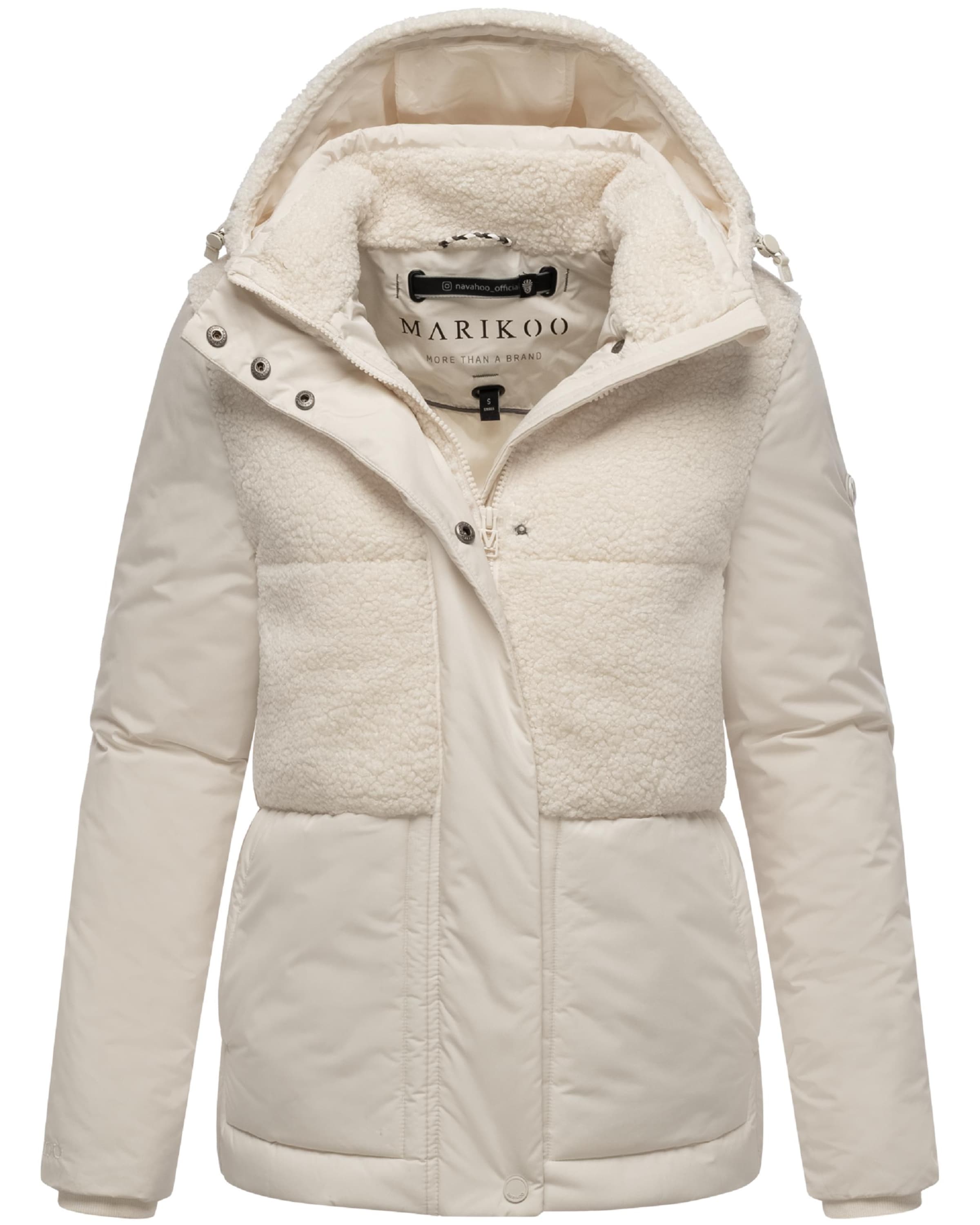 MARIKOO Winterjacke 'Sheeta 16' in Weiß