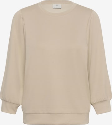 Kaffe - Jersey en beige: frente