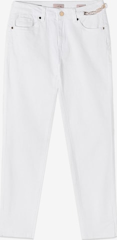 oltre - Pantalón en blanco: frente