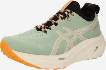 ASICS Juoksukengät 'GEL NIMBUS 26 TR' värissä vihreä: edessä