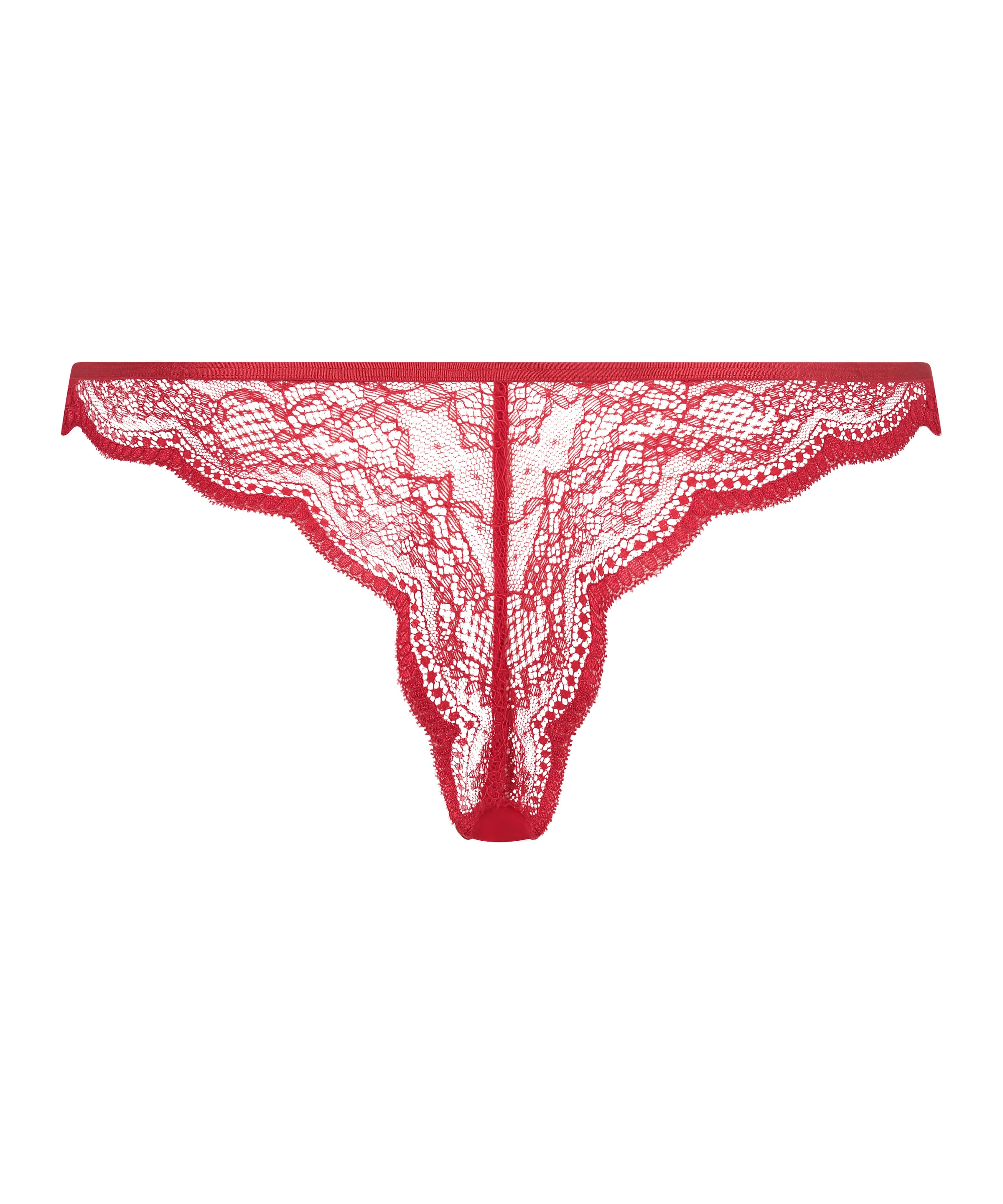 Hunkemöller - Tanga 'Isabelle' en rojo