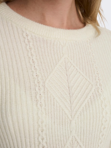 ONLY Pullover 'Fia' in Beige