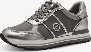 Sneaker low de la Tamaris pe gri: față