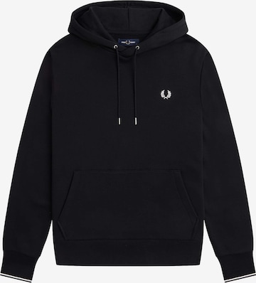 Fred Perry Sweatshirt in Schwarz: Vorderseite