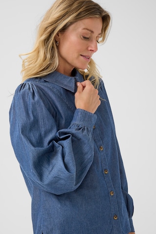 Chemisier 'Tallie' Cream en bleu