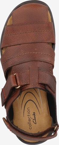 CLARKS Sandalen in Bruin