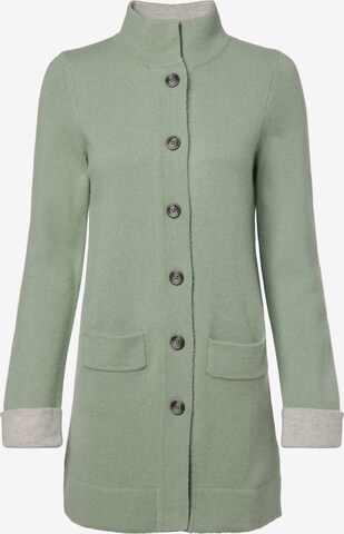 Franco Callegari Knit Cardigan in Green: front