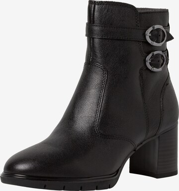 TAMARIS Ankle Boots in Black: front