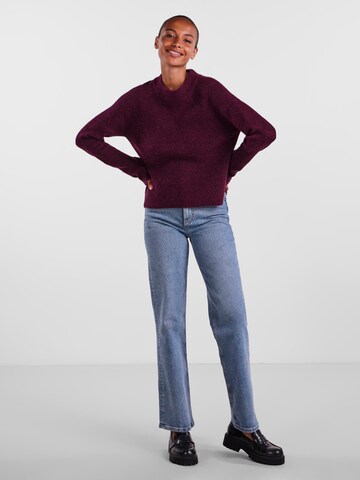 PIECES Pullover 'Ellen' in Lila