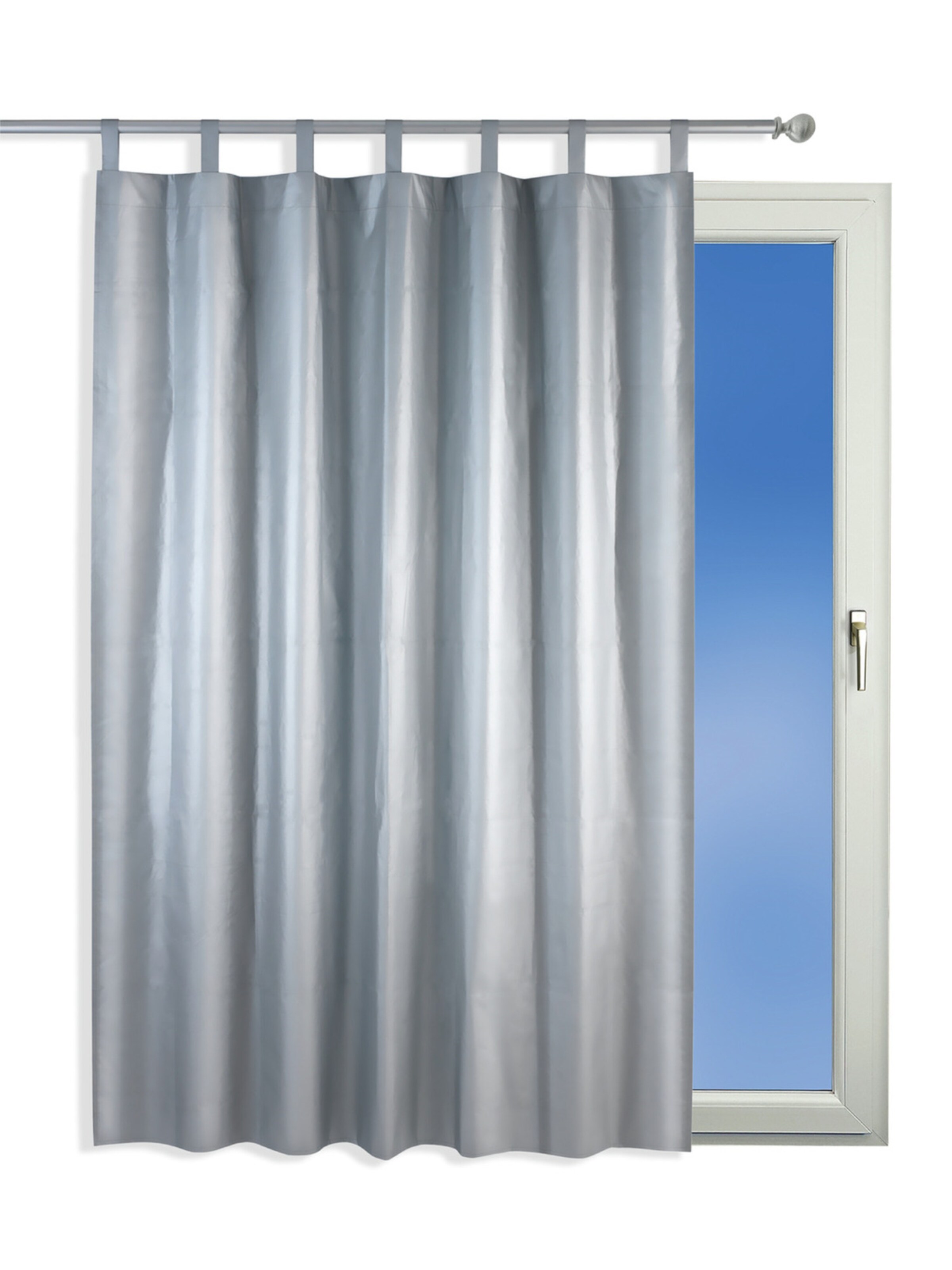 Wenko Curtains & Drapes in Silver