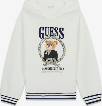 GUESS Sweatshirt in Weiß: Vorderseite