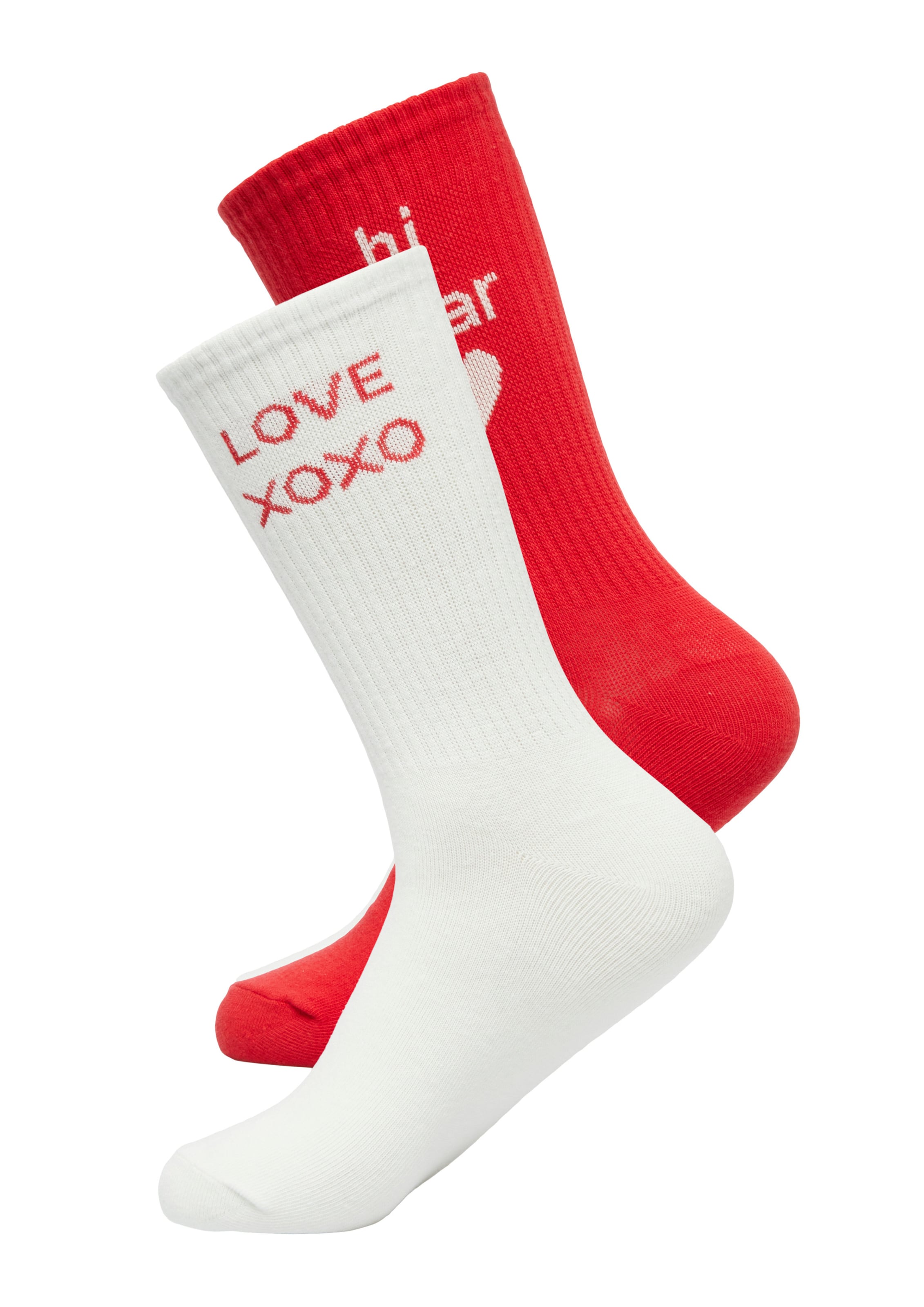 COMMA Socks in Red: front