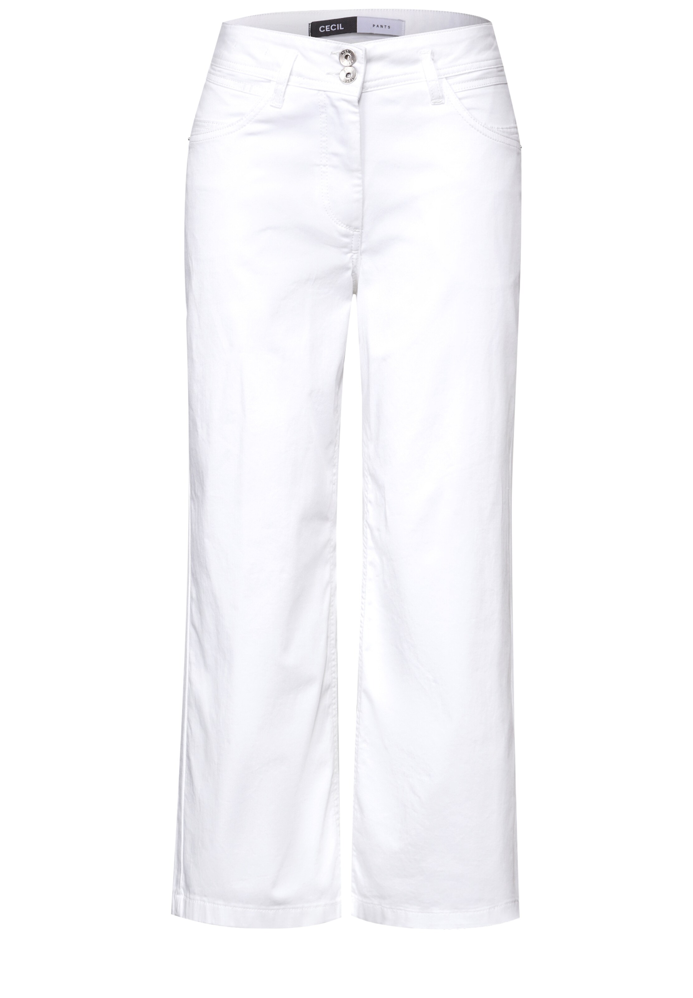 CECIL Pants in White: front