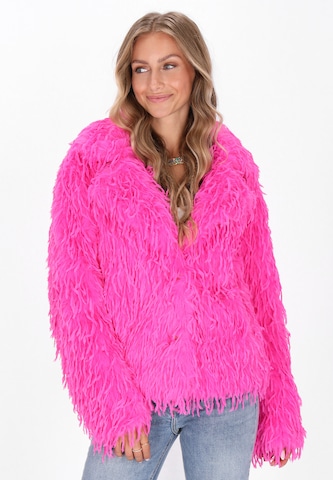IZIA Tussenjas 'Fashion Look' in Roze: voorkant