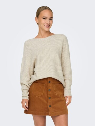 ONLY Sweater 'Daniella' in Beige: front