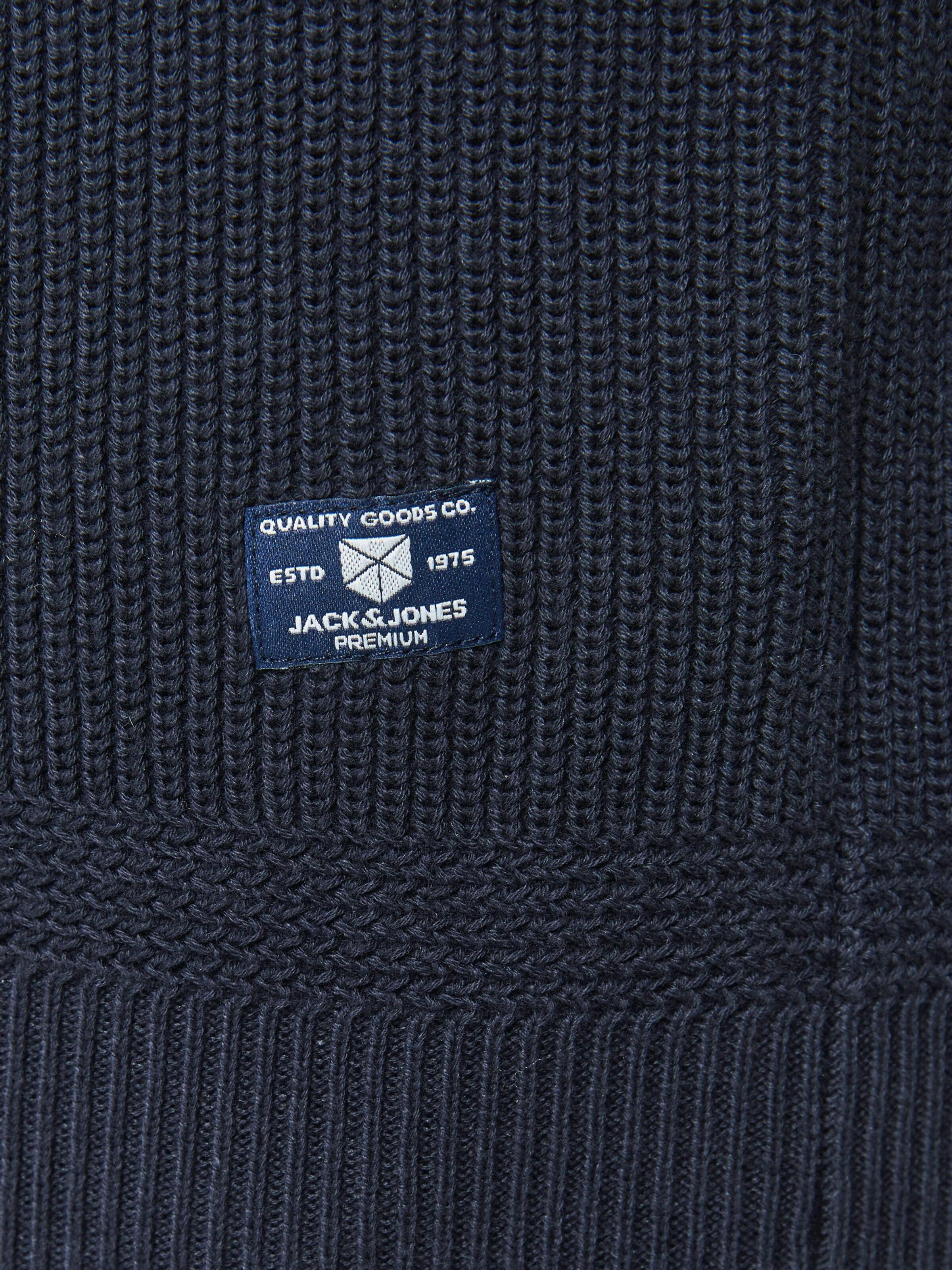 Männer Pullover & Strick JACK & JONES Pullover 'Clark' in Navy - IS57882 Männer Pullover & Strick JACK & JONES Pullover 'Clark' in Navy - IS57882