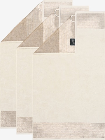 Asciugamano di Cawö in bianco: frontale