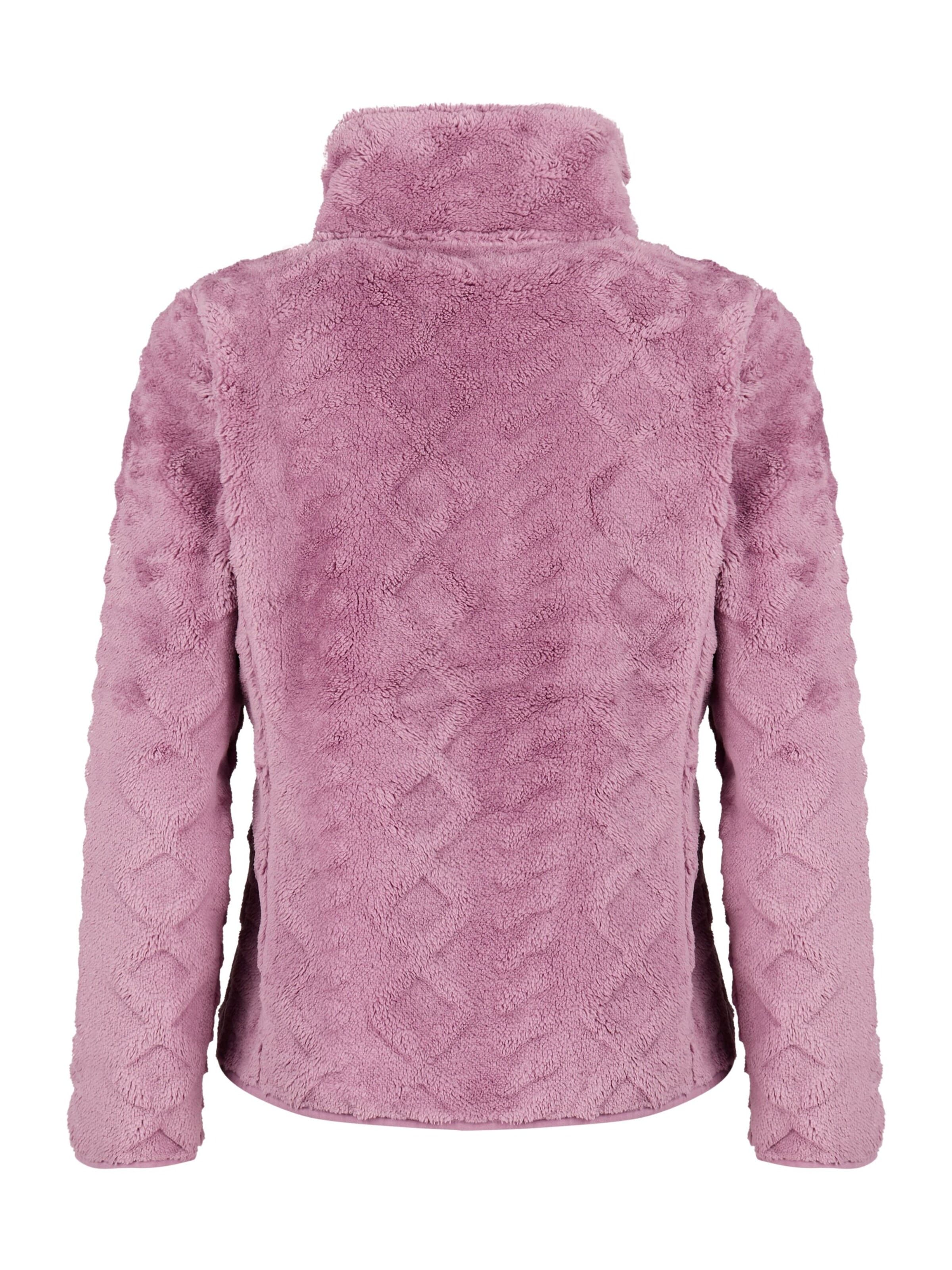 PROTEST Fleece jas 'PRTFinta' in Lila