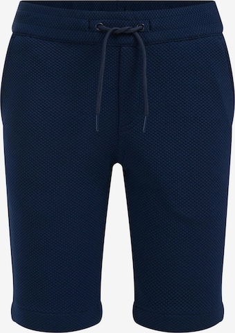 WE Fashion Slim fit Pants in Blue: front