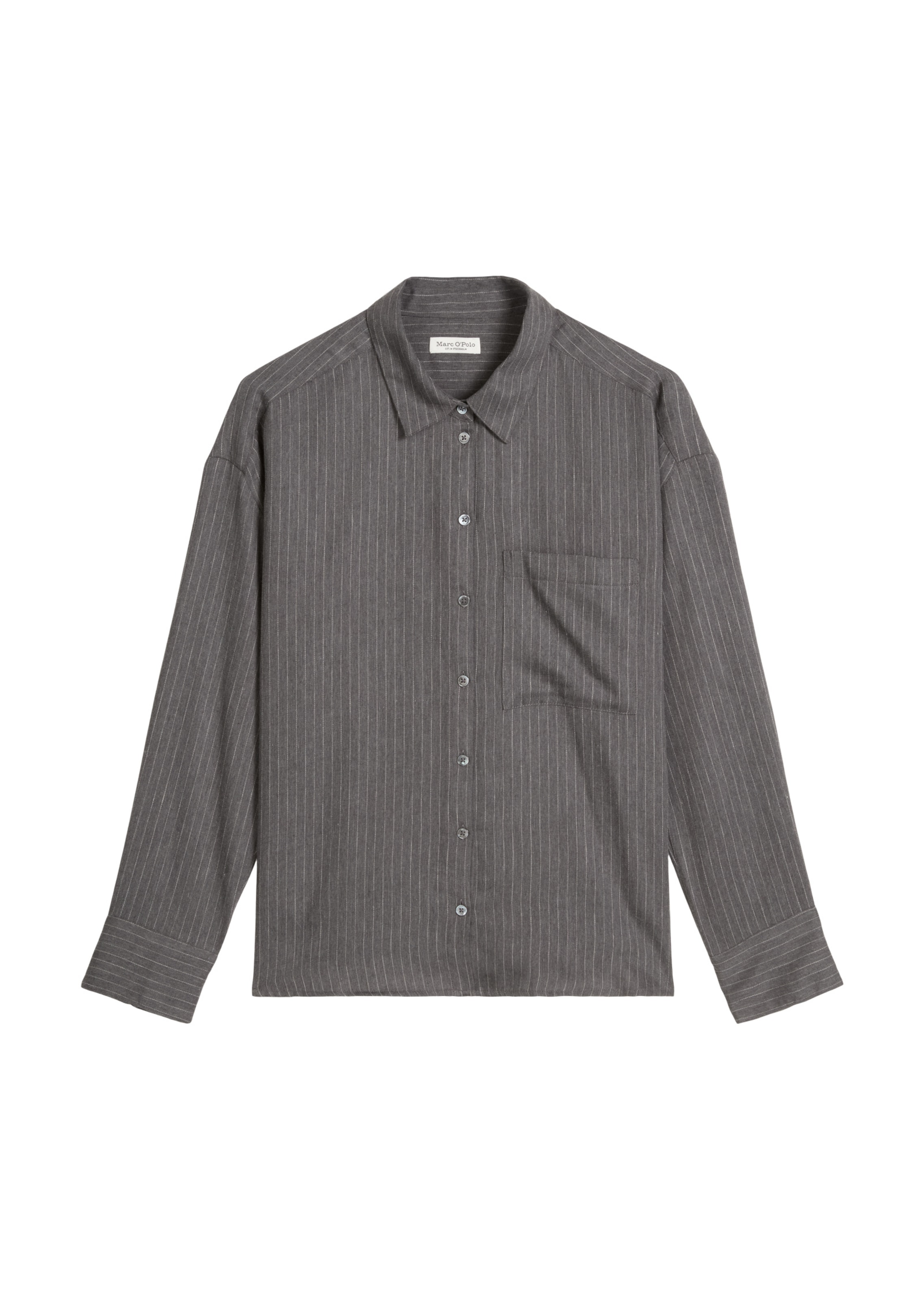 Marc O'Polo Blouse in Grey: front
