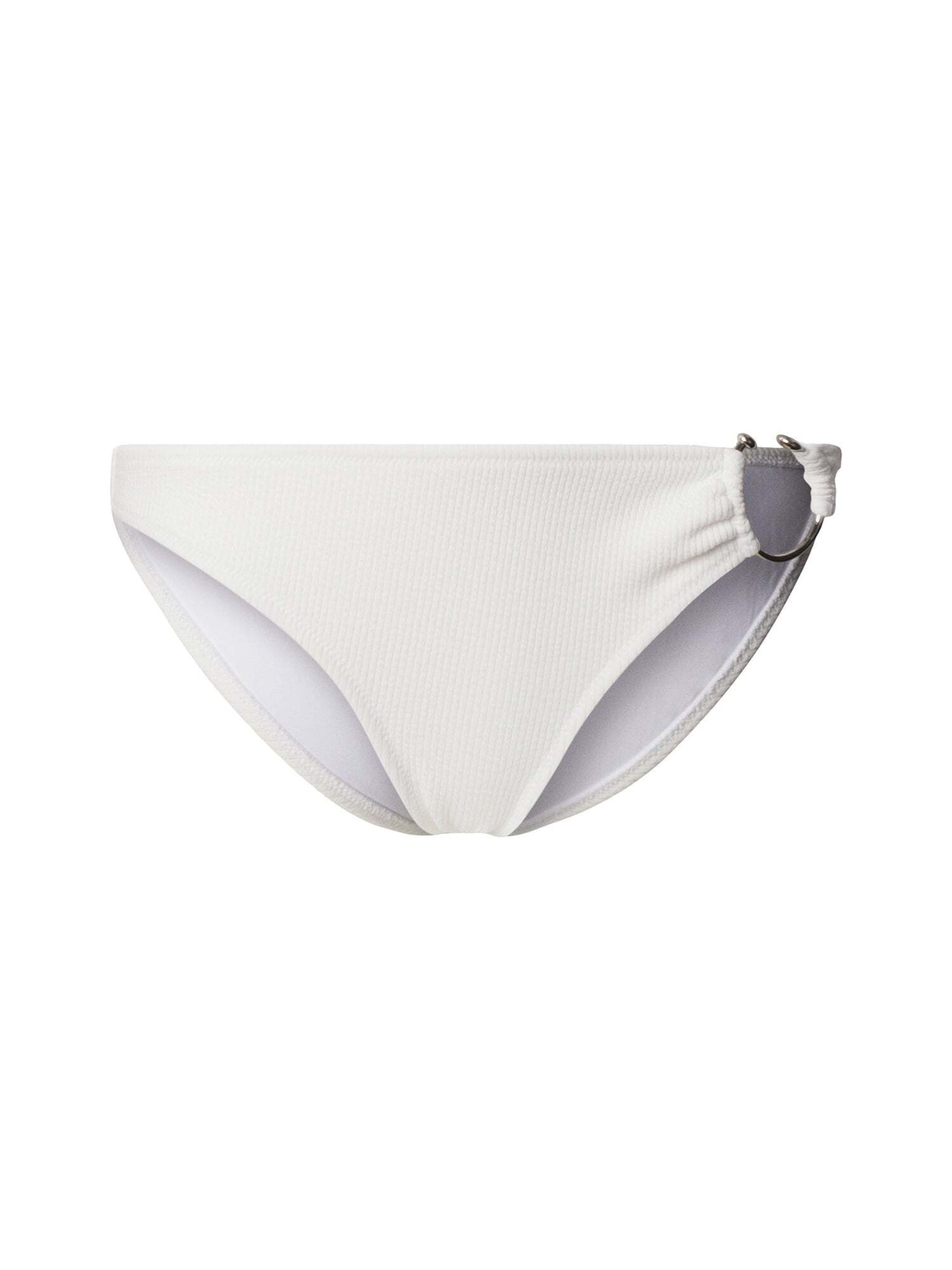 Bas de bikini 'Solid C.O BRZL' Pepe Jeans en blanc : devant