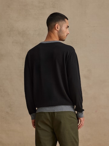 DAN FOX APPAREL Pullover 'Lars' i sort