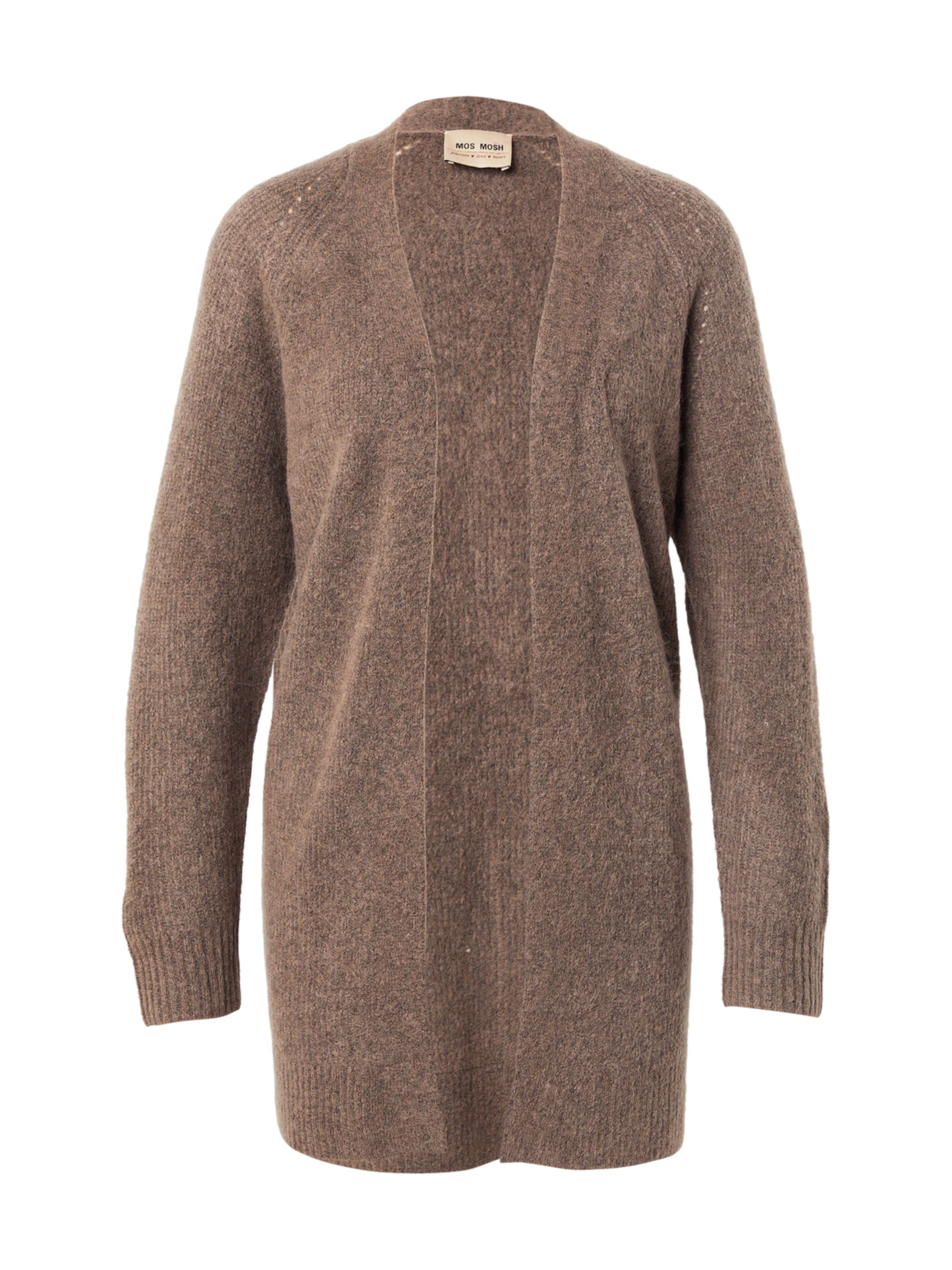 MOS MOSH Kardigan 'MMThora' w kolorze szary: przód