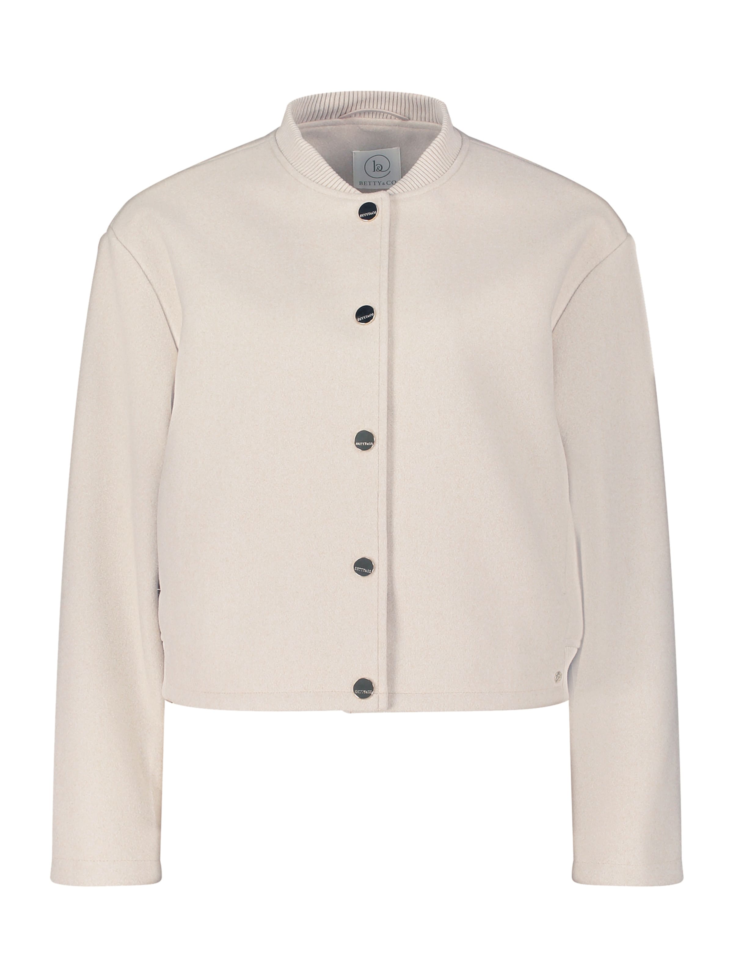 Blazer di Betty & Co in bianco: frontale