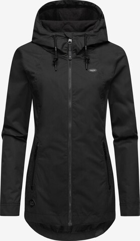 Veste fonctionnelle 'Zuzka' Ragwear en noir : devant