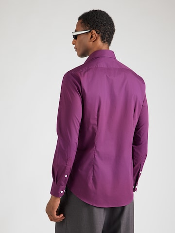 Coupe regular Chemise Michael Kors en violet : derrière