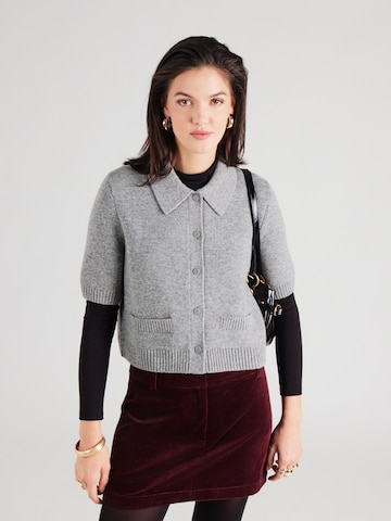 & Other Stories Strickjacke in Grau: Vorderseite