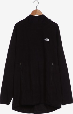 THE NORTH FACE Sweatshirt & Zip-Up Hoodie in XL in Black: front