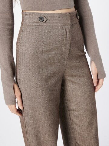 Koton Wide Leg Hose in Braun