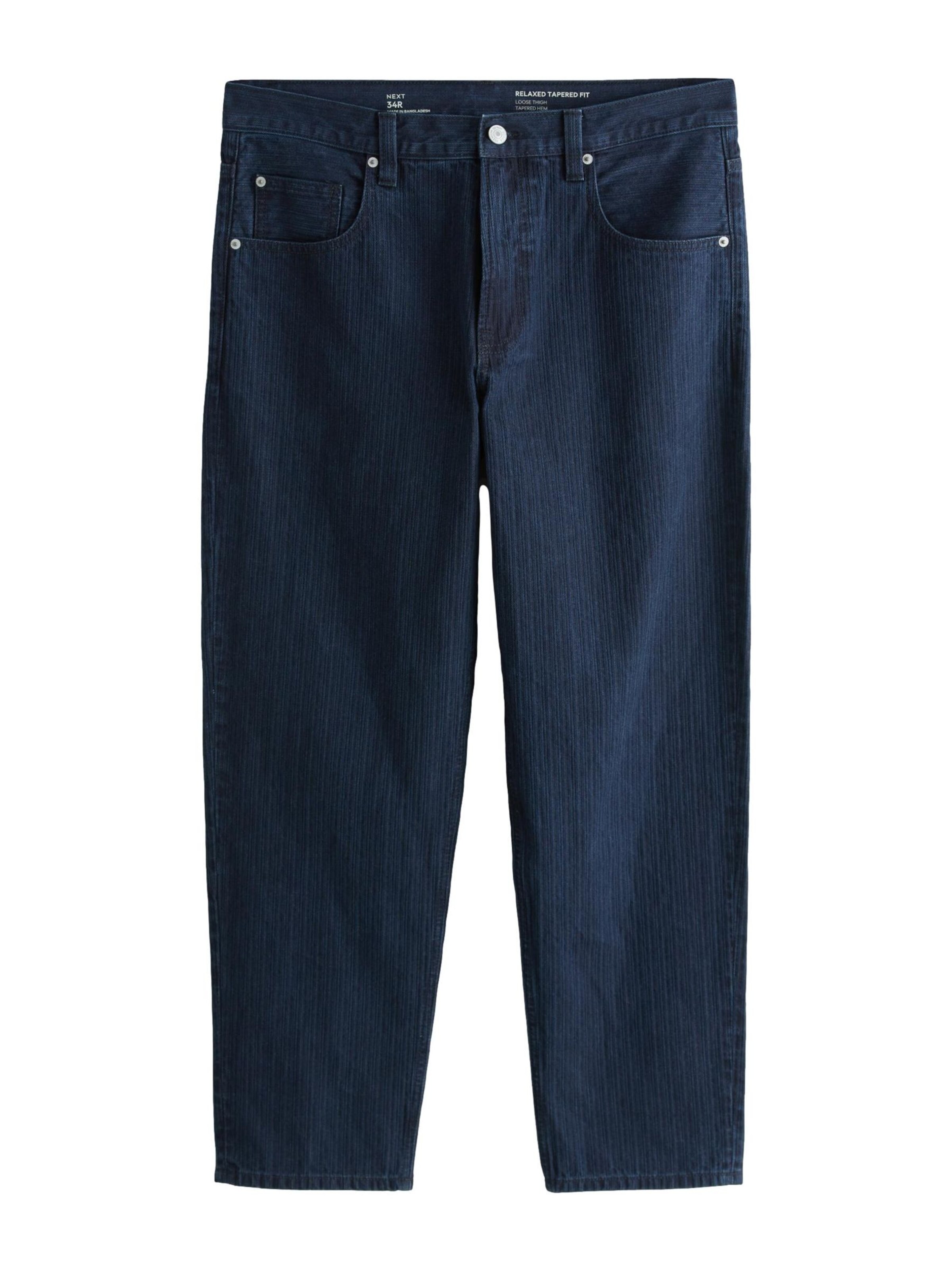 Next Jean en 30/Regular en bleu foncé, Vue avec produit
