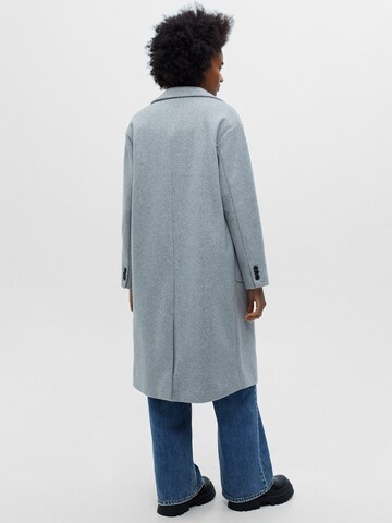 Manteau mi-saison Pull&Bear en gris