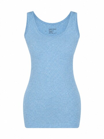 Albero Natur Top 'Damen Tanktop aus Bio-Baumwolle' in Blue: front