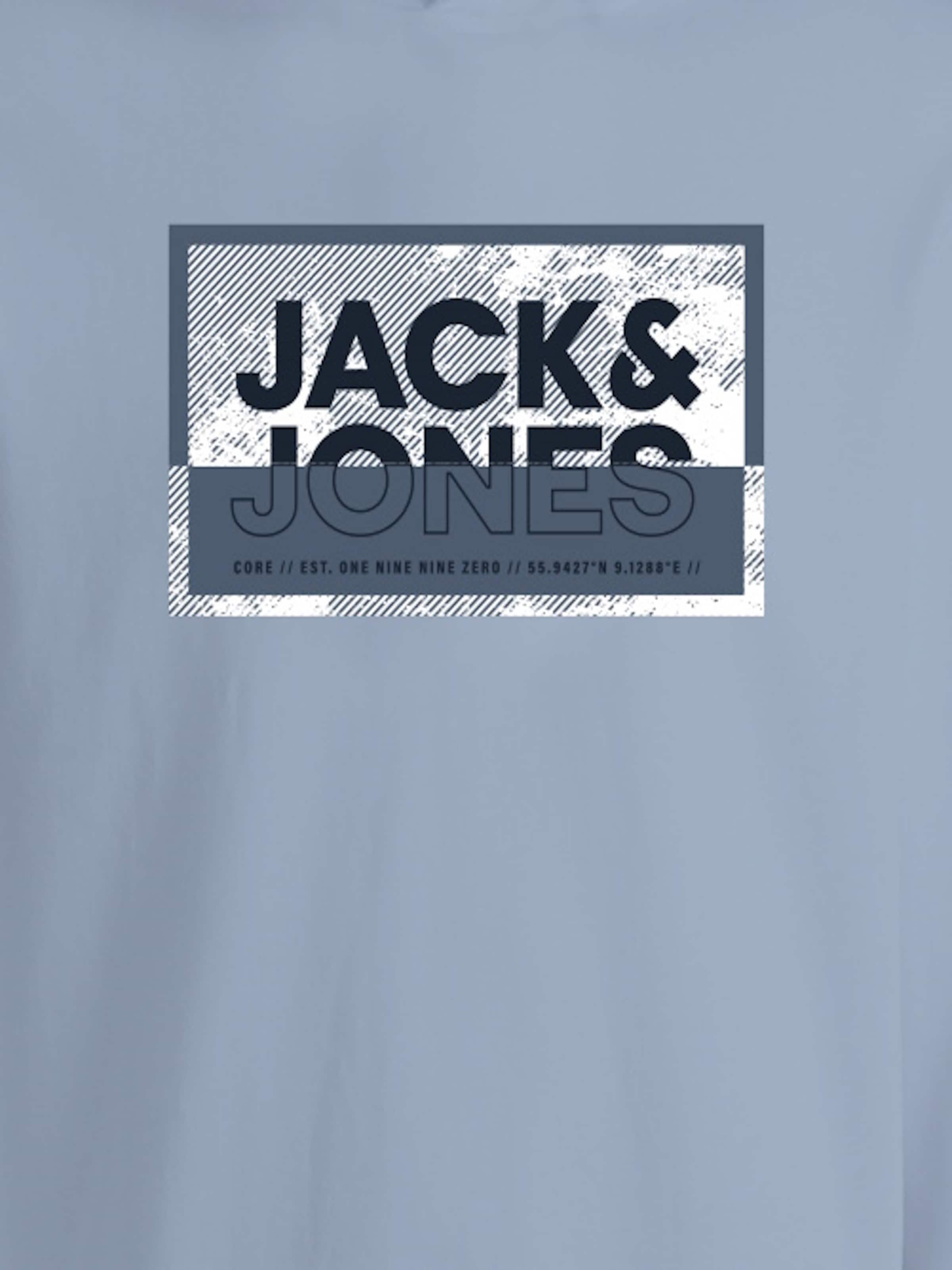 Jack & Jones Junior Sweatshirt 'Logan' in Blauw